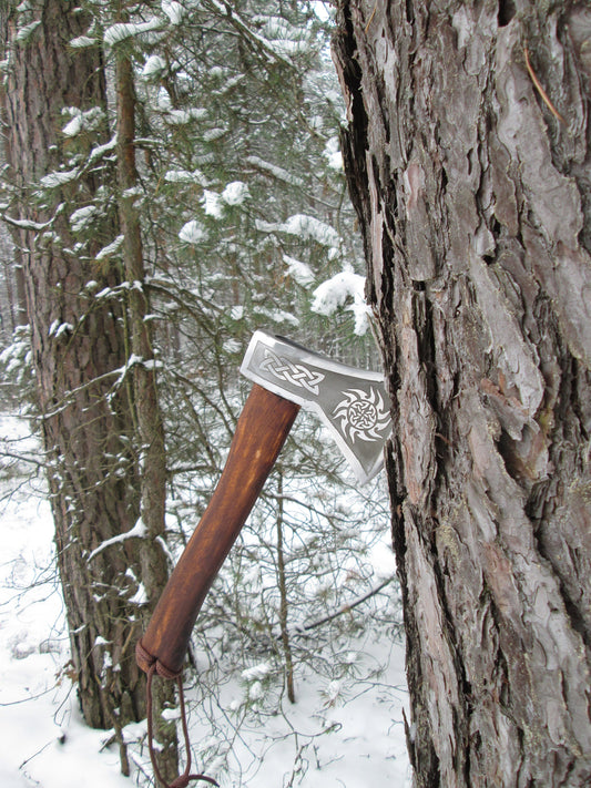 Personalized Runic axe