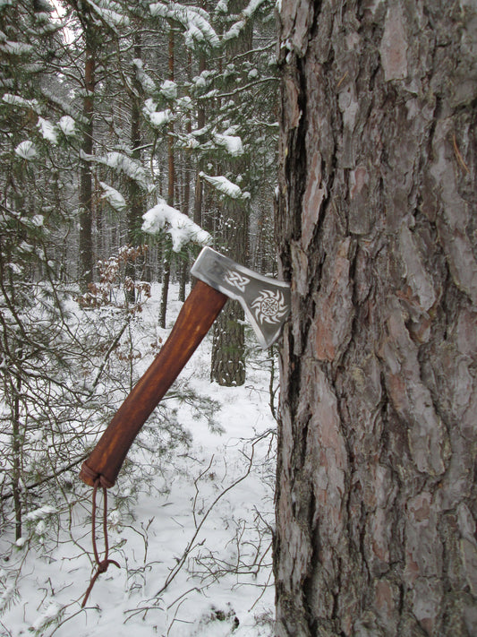 Personalized Runic axe