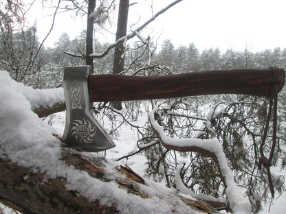 Personalized Runic axe