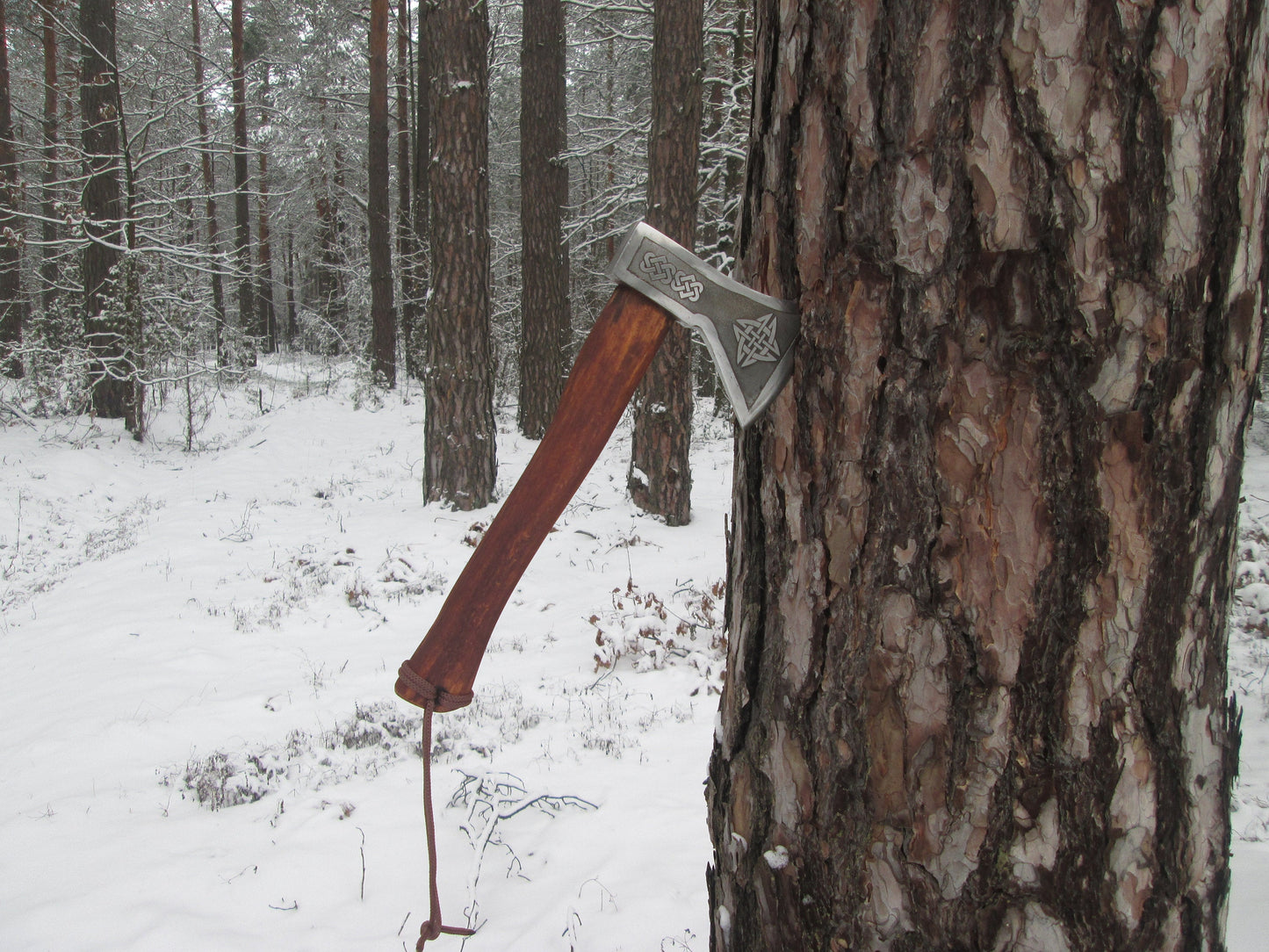 Scandinavian runic axe