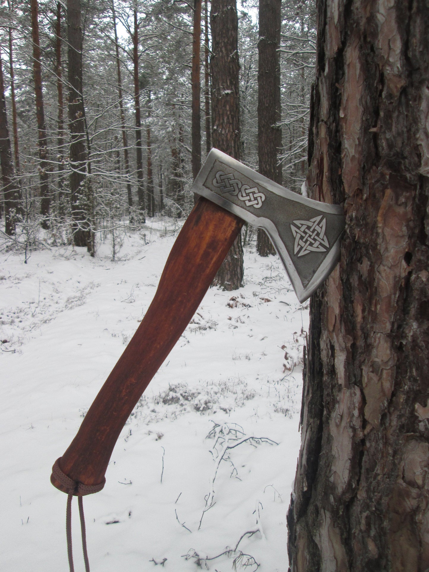 Scandinavian runic axe
