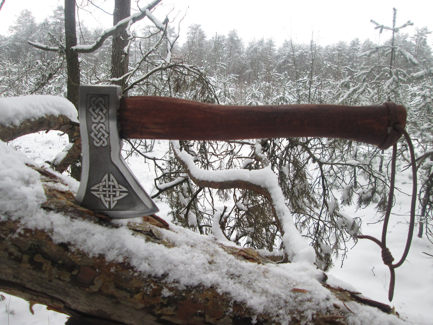 Scandinavian runic axe