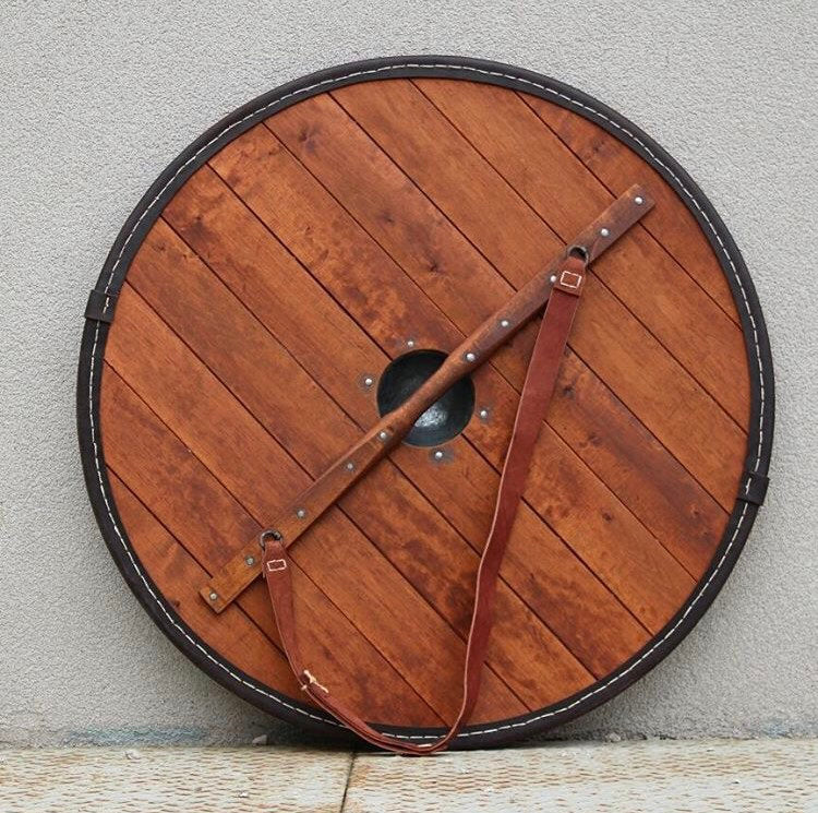 Tiger round shield
