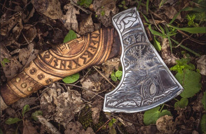 Hand forged axe - RAGNAR, 7 days delivery