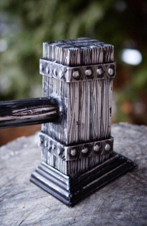 Hand forged hammer