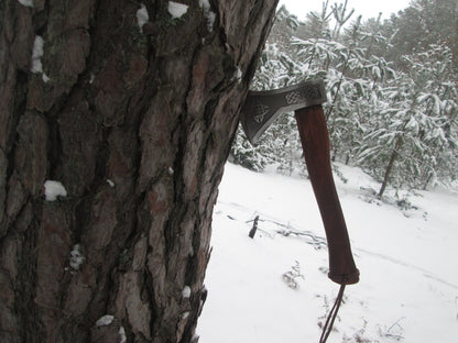 Scandinavian runic axe