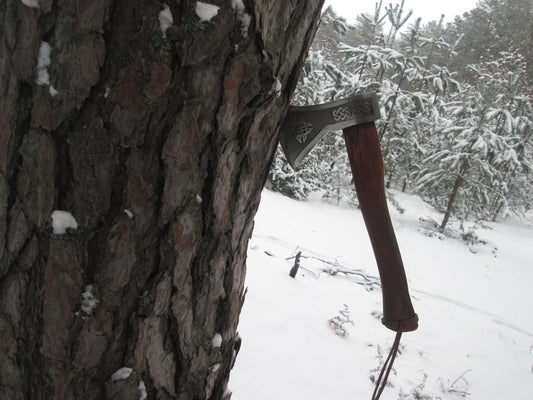 Scandinavian runic axe
