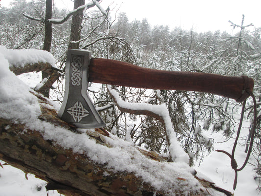 Scandinavian runic axe