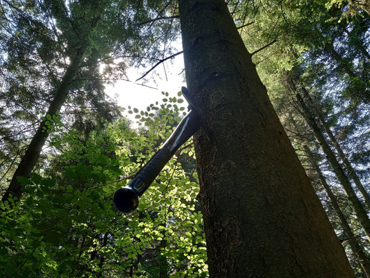 Two sided axe