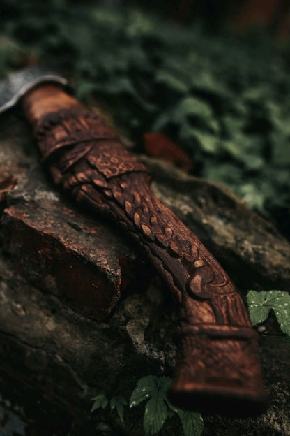 Hand forged axe - WARRIOR