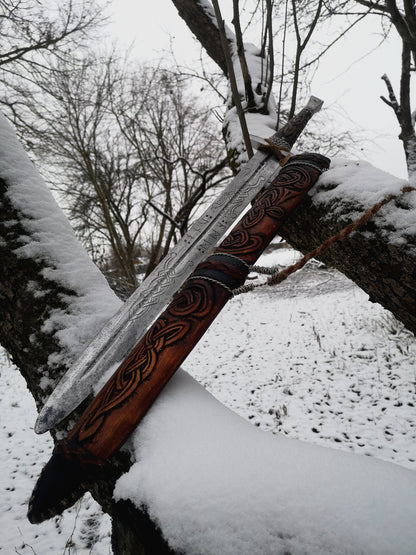 Medieval viking sword, viking sword
