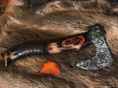 Hand forged axe - RUS