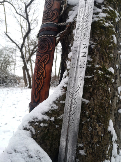 Medieval viking sword, viking sword