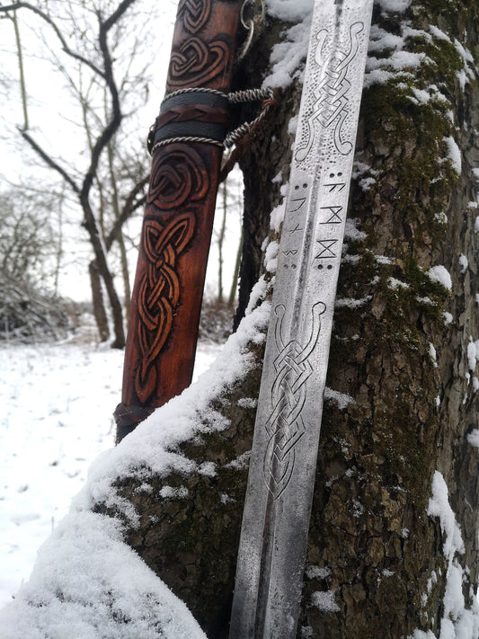 Medieval viking sword, viking sword
