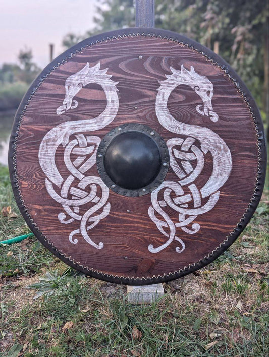 Jormungandr Viking shield