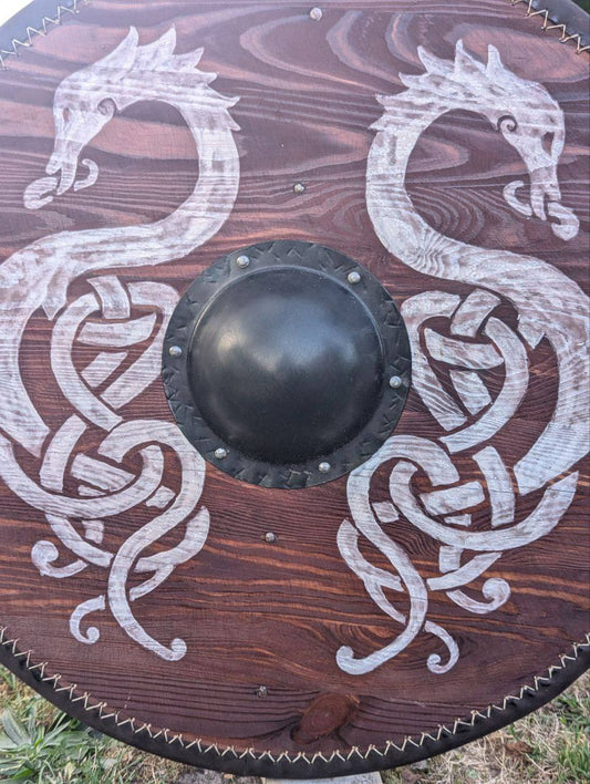 Jormungandr Viking shield