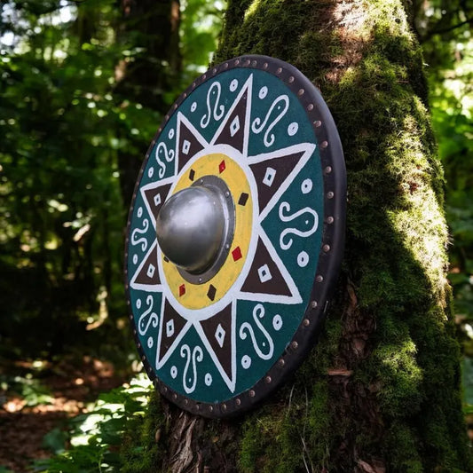 Viking Sunburst Shield