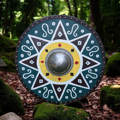 Viking Sunburst Shield