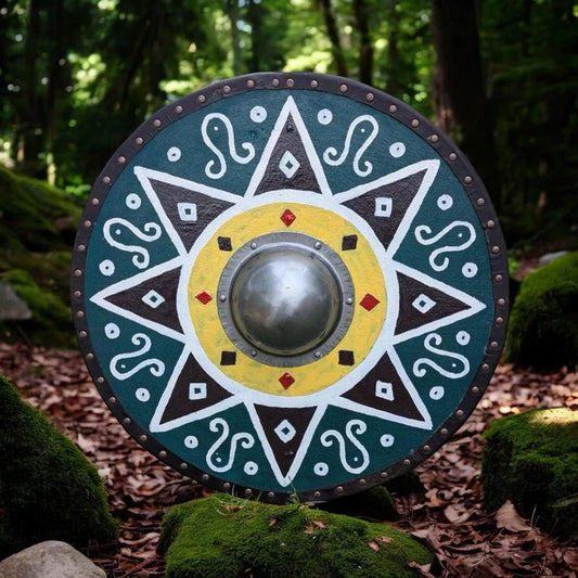 Viking Sunburst Shield